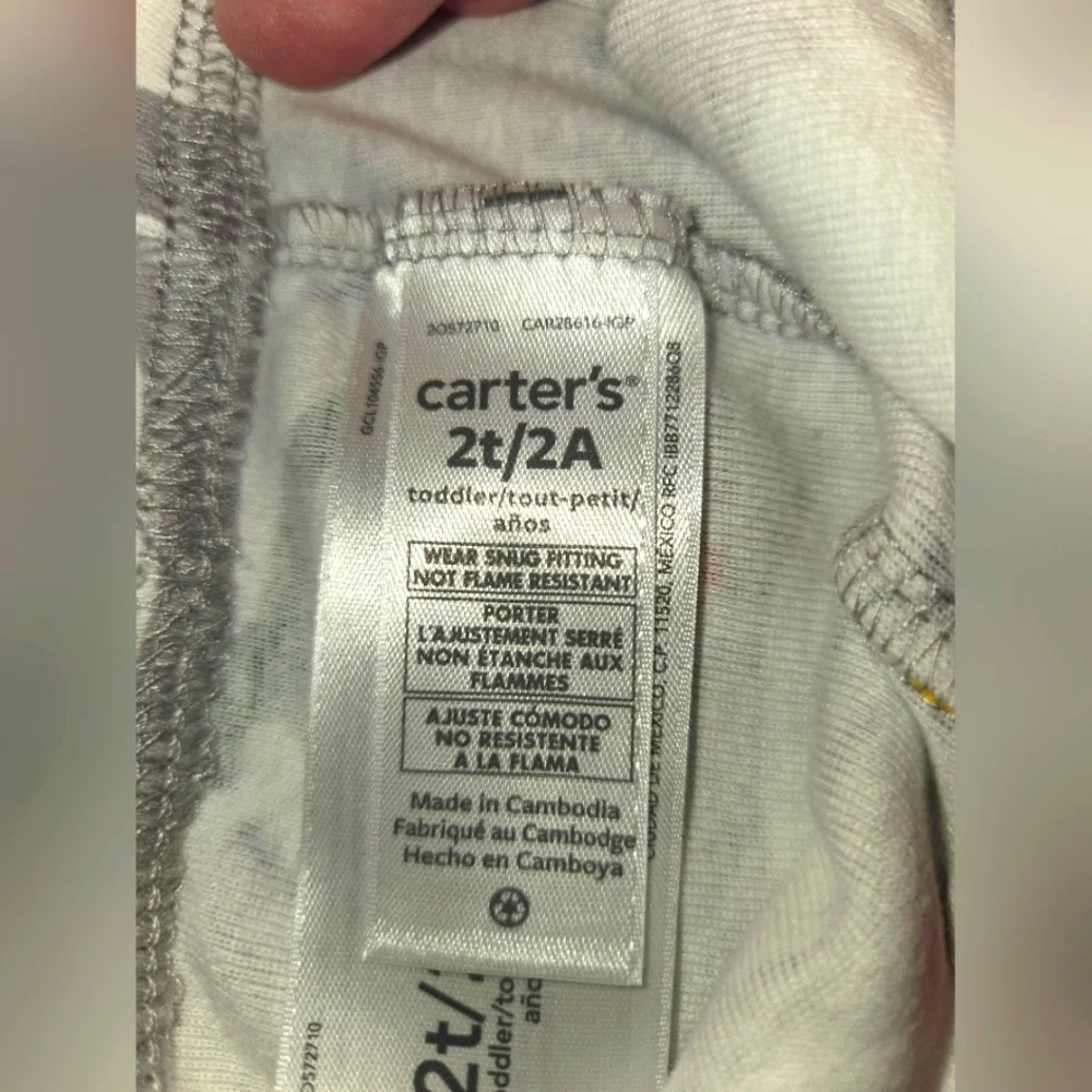 Carter's Boy's 2T Winter Holiday Pajamas 2 sets
